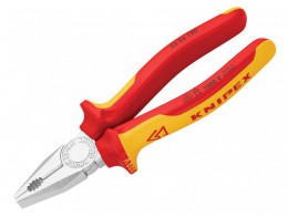 Knipex Combination Pliers  VDE Grips 180mm £31.99